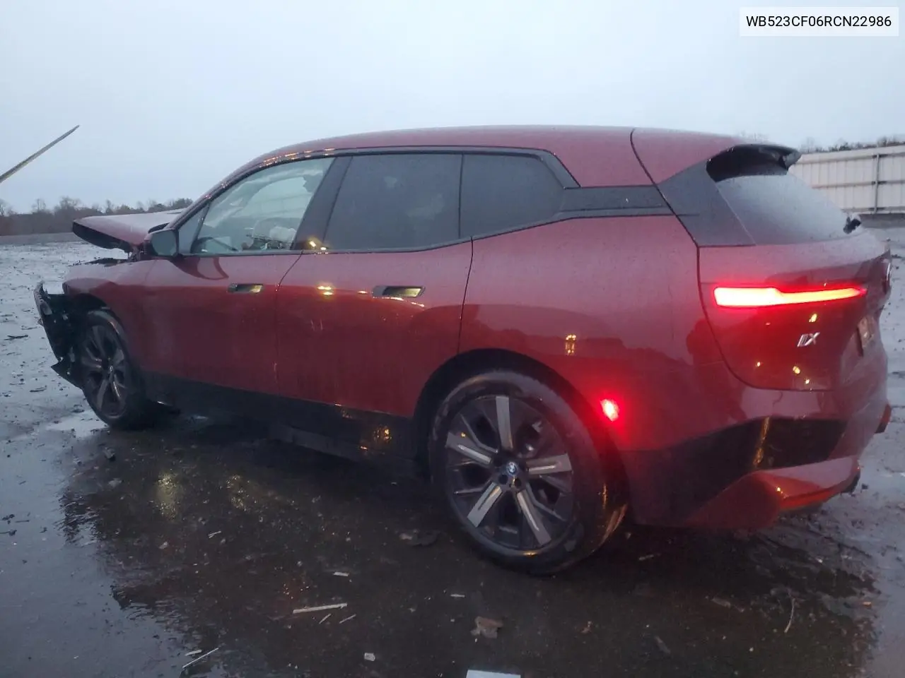 2024 BMW Ix xDrive50 VIN: WB523CF06RCN22986 Lot: 82221934