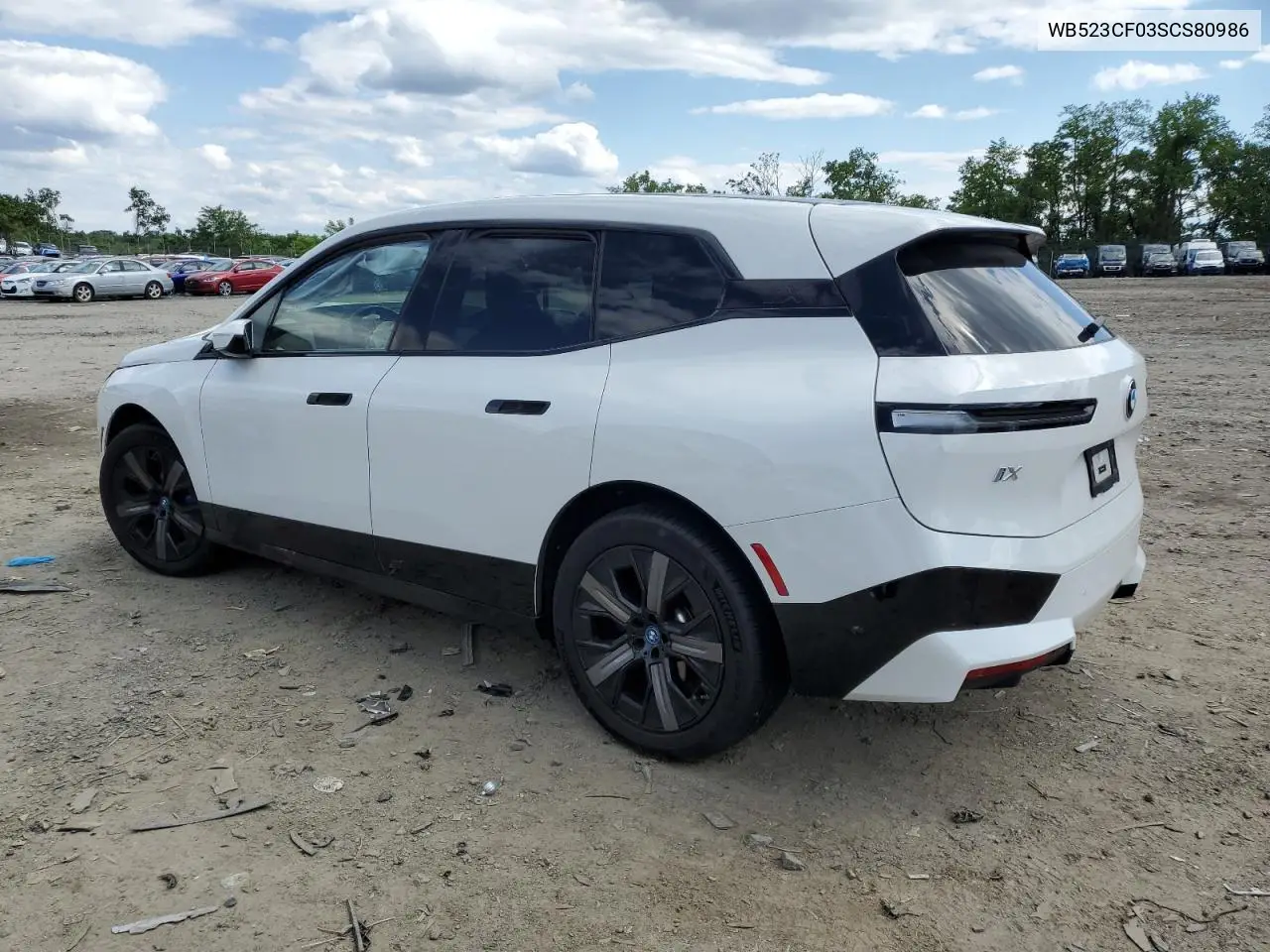 2025 BMW Ix xDrive50 VIN: WB523CF03SCS80986 Lot: 58005775