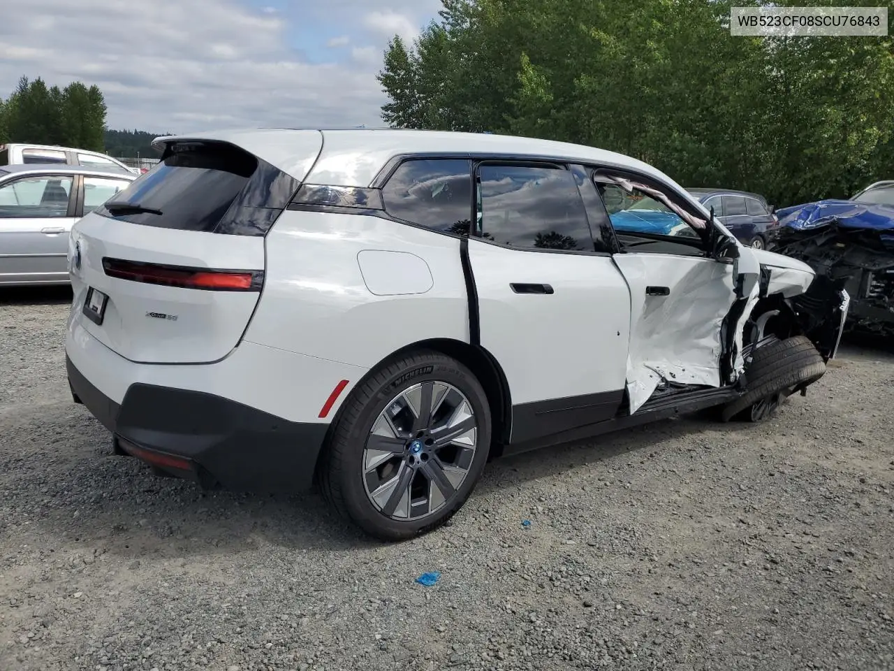2025 BMW Ix xDrive50 VIN: WB523CF08SCU76843 Lot: 59393735
