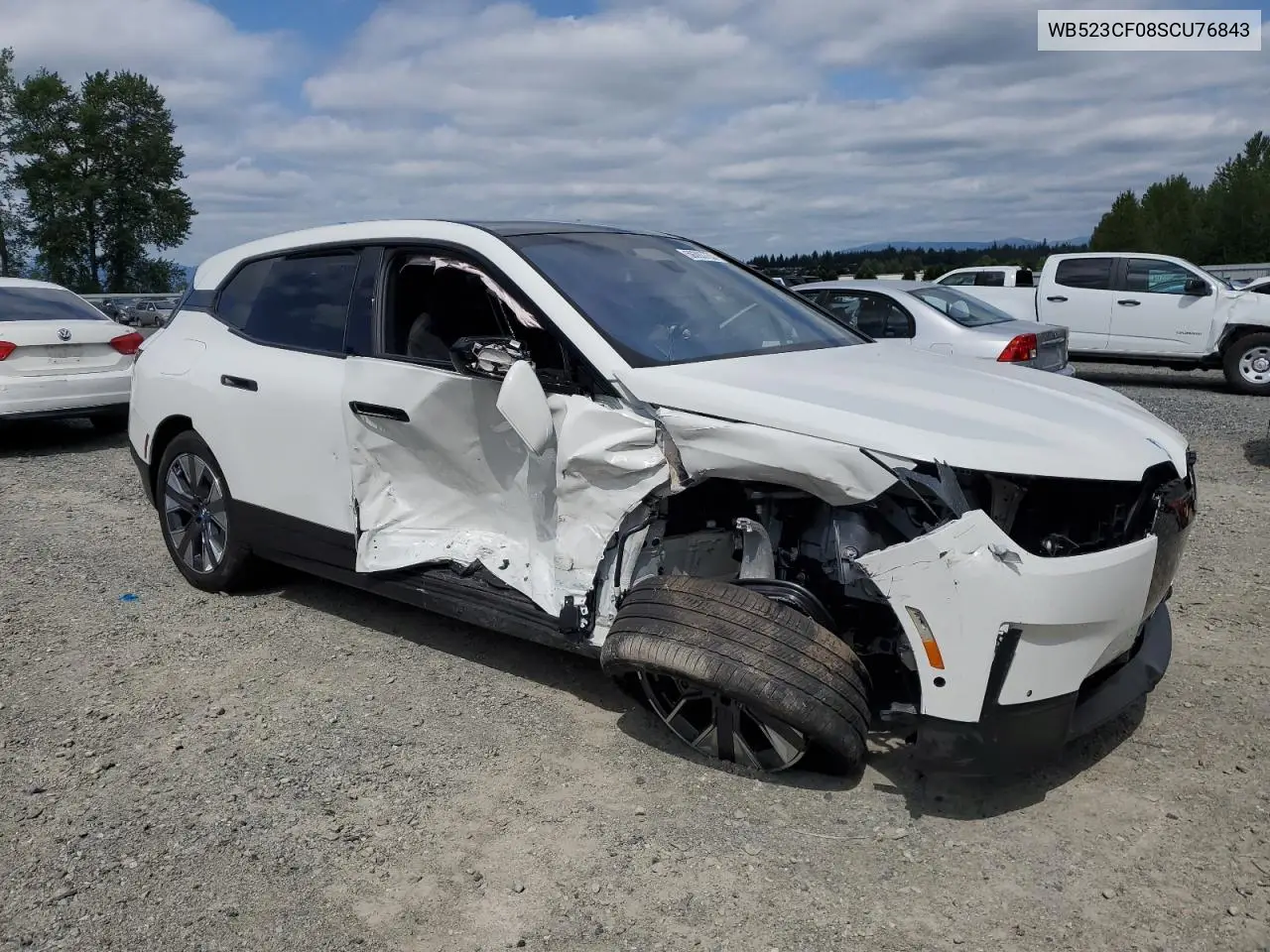 2025 BMW Ix xDrive50 VIN: WB523CF08SCU76843 Lot: 59393735