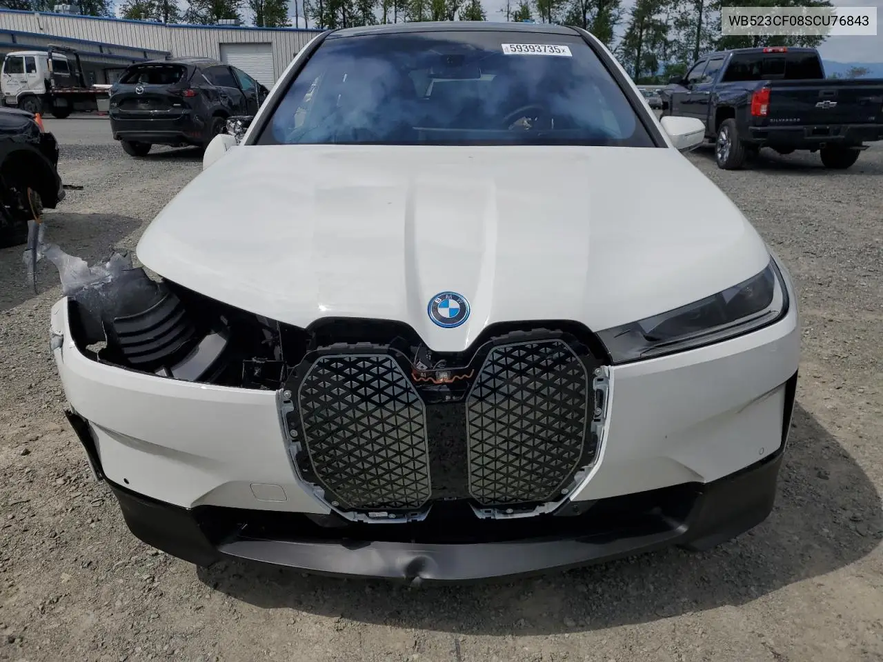 2025 BMW Ix xDrive50 VIN: WB523CF08SCU76843 Lot: 59393735