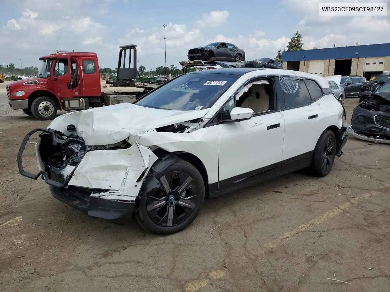 2025 BMW Ix xDrive50 VIN: WB523CF09SCT98427 Lot: 60241735
