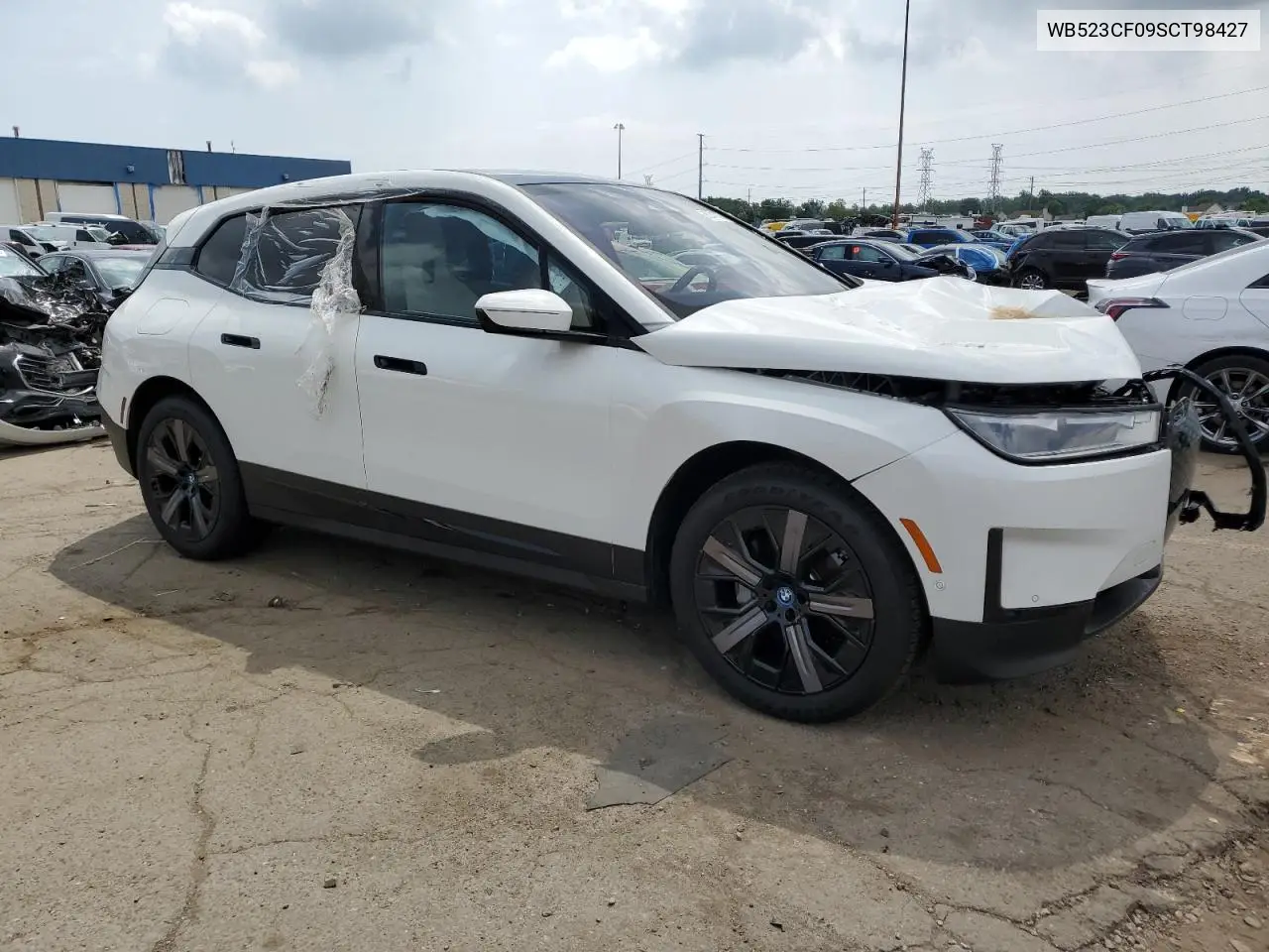 2025 BMW Ix xDrive50 VIN: WB523CF09SCT98427 Lot: 60241735