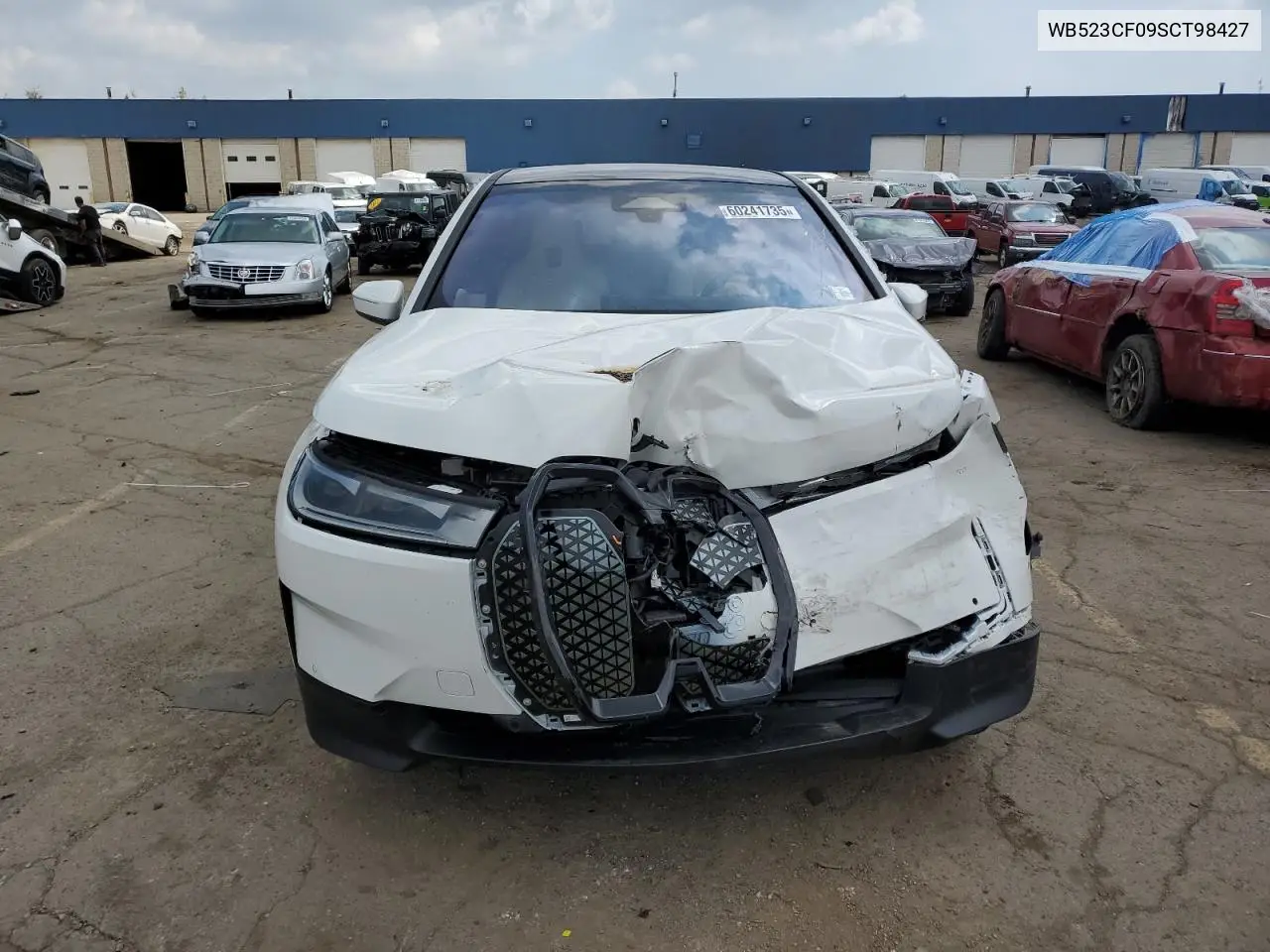2025 BMW Ix xDrive50 VIN: WB523CF09SCT98427 Lot: 60241735