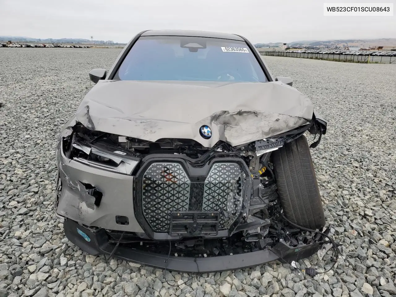 2025 BMW Ix xDrive50 VIN: WB523CF01SCU08643 Lot: 62363565
