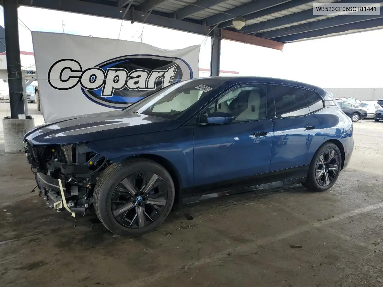 2025 BMW Ix xDrive50 VIN: WB523CF06SCT81441 Lot: 63078495