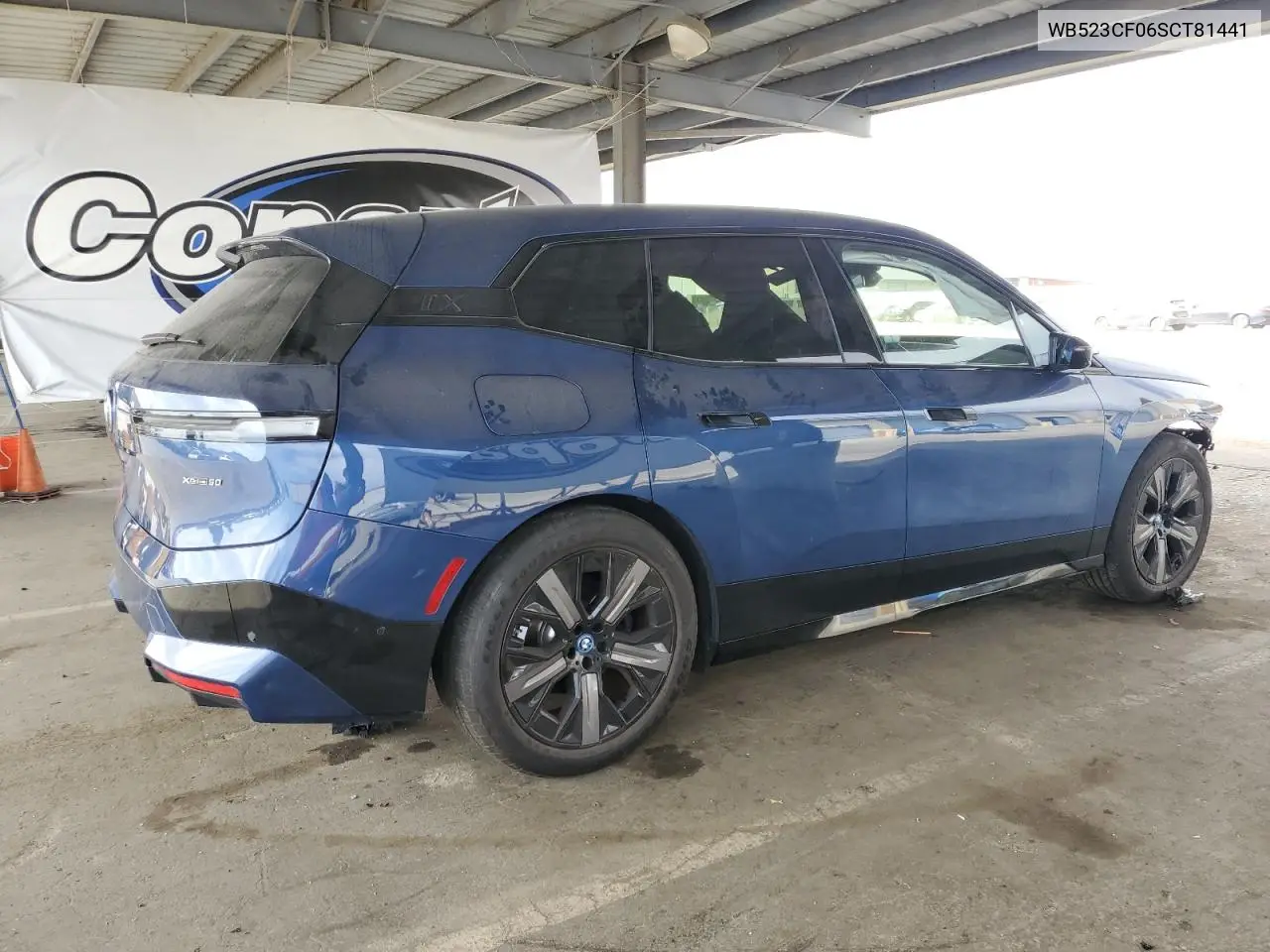 2025 BMW Ix xDrive50 VIN: WB523CF06SCT81441 Lot: 63078495