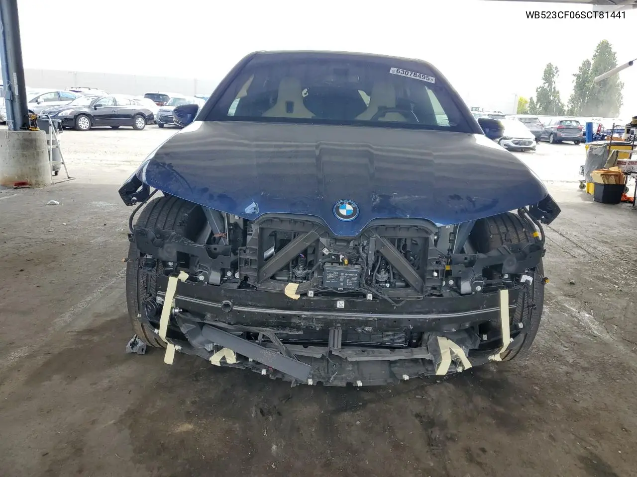 2025 BMW Ix xDrive50 VIN: WB523CF06SCT81441 Lot: 63078495