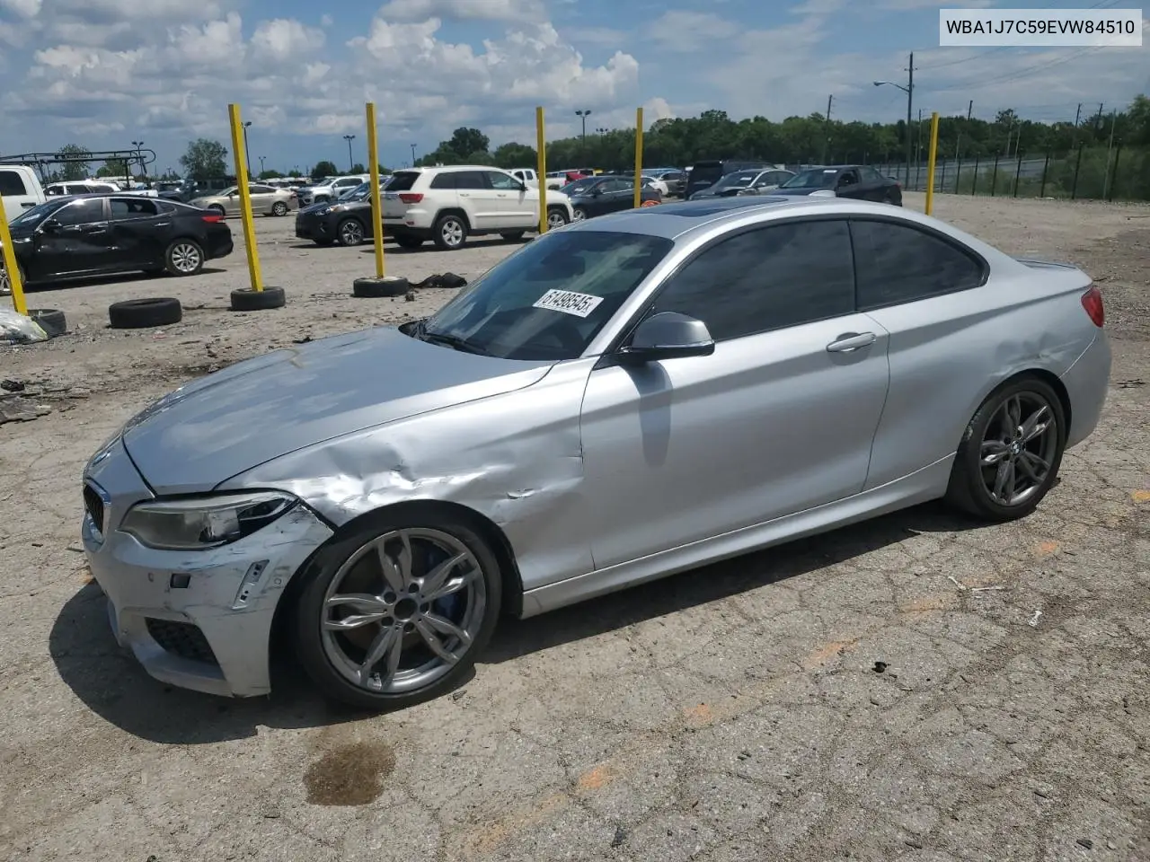 2014 BMW M235I VIN: WBA1J7C59EVW84510 Lot: 61498545