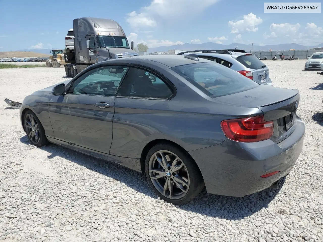 2015 BMW M235I VIN: WBA1J7C55FV253647 Lot: 60231395
