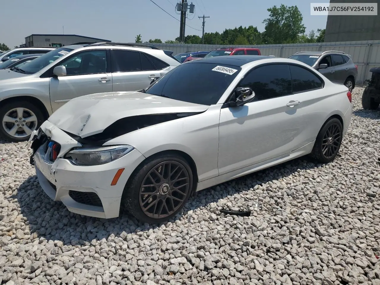 2015 BMW M235I VIN: WBA1J7C56FV254192 Lot: 60369495
