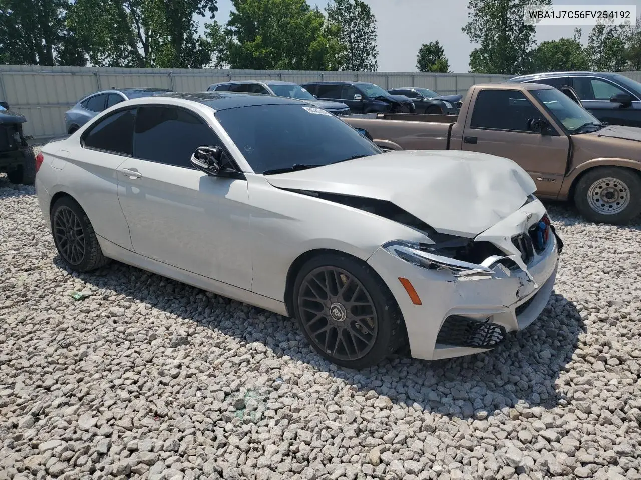 2015 BMW M235I VIN: WBA1J7C56FV254192 Lot: 60369495