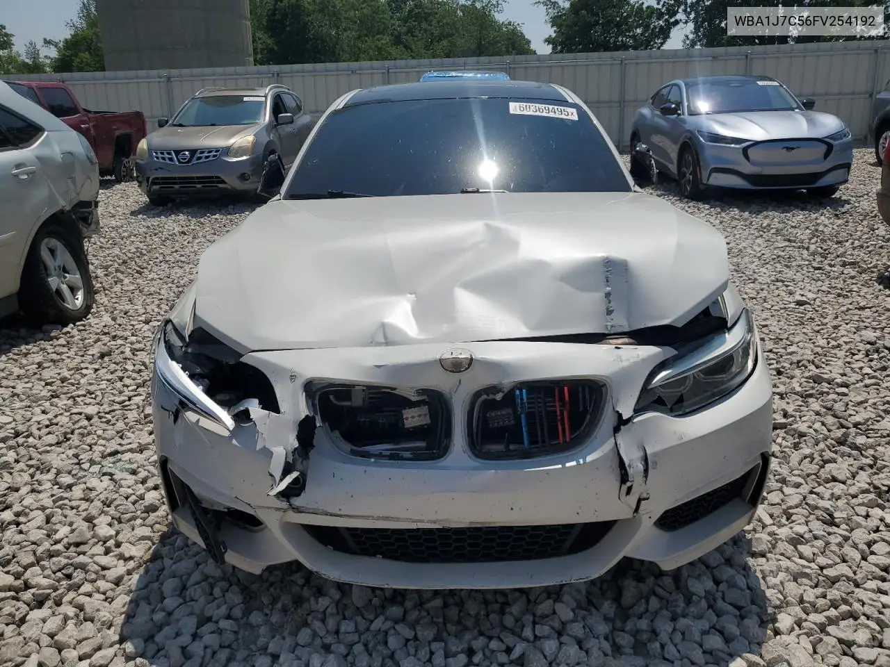 2015 BMW M235I VIN: WBA1J7C56FV254192 Lot: 60369495