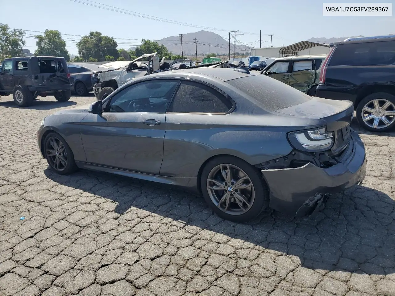 2015 BMW M235I VIN: WBA1J7C53FV289367 Lot: 61647115