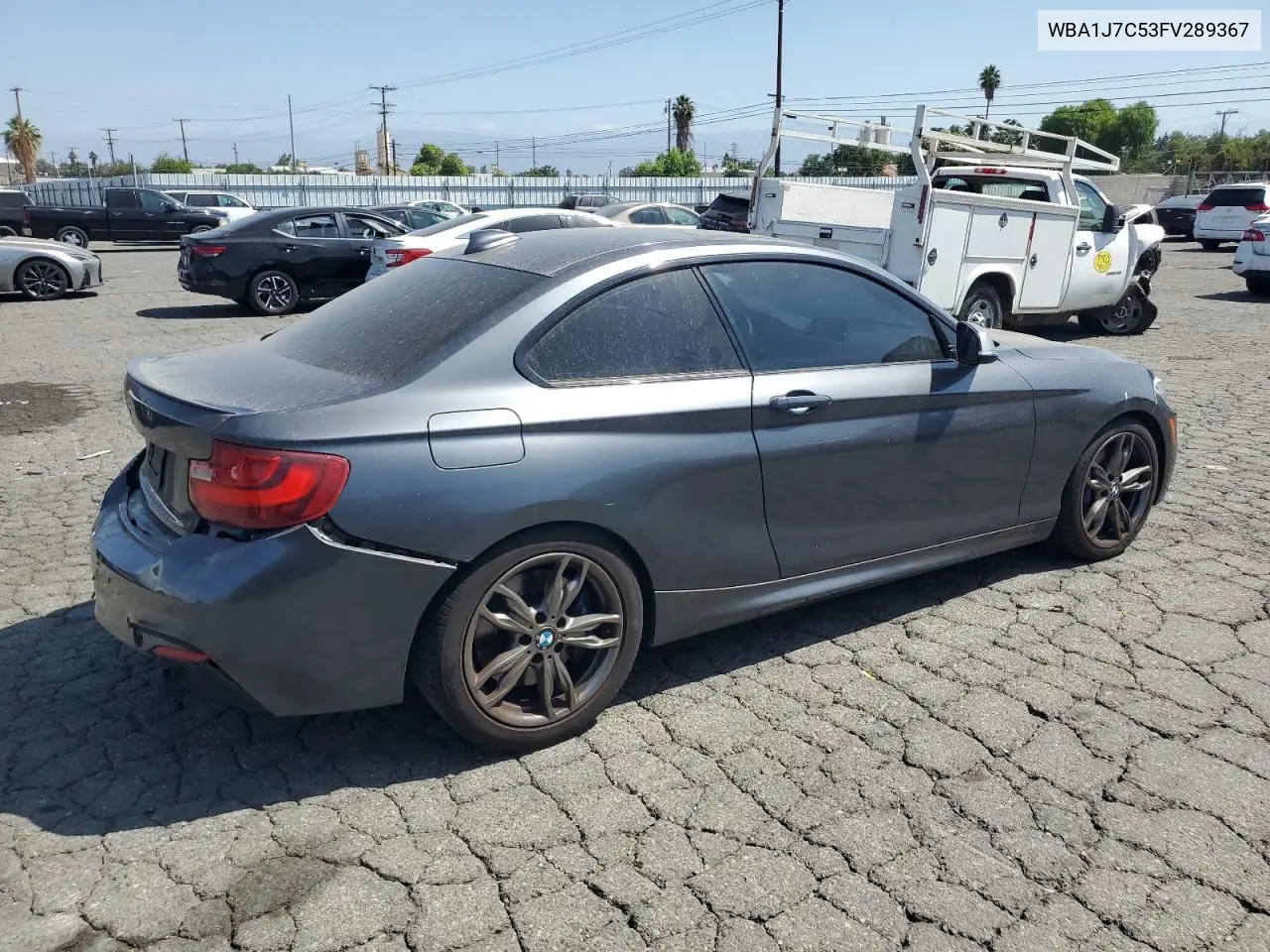2015 BMW M235I VIN: WBA1J7C53FV289367 Lot: 61647115