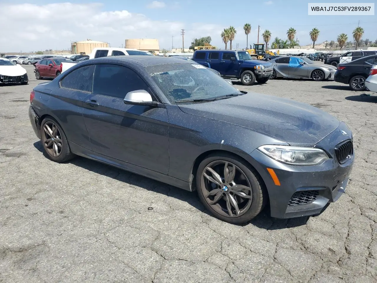 2015 BMW M235I VIN: WBA1J7C53FV289367 Lot: 61647115