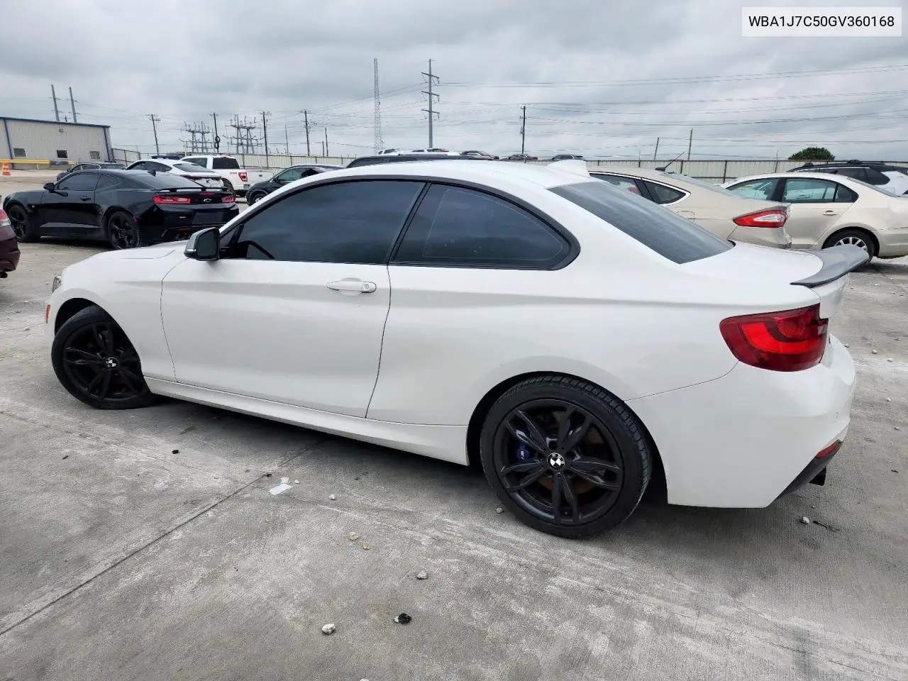 2016 BMW M235I VIN: WBA1J7C50GV360168 Lot: 59790415