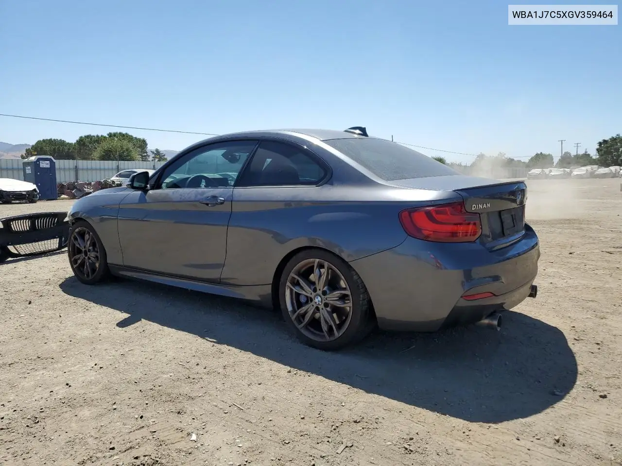 2016 BMW M235I VIN: WBA1J7C5XGV359464 Lot: 61499175