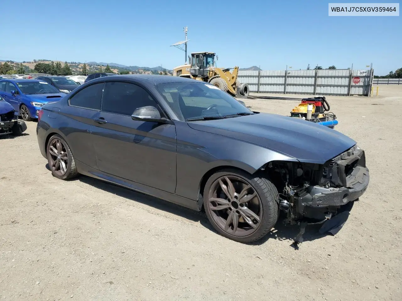 2016 BMW M235I VIN: WBA1J7C5XGV359464 Lot: 61499175
