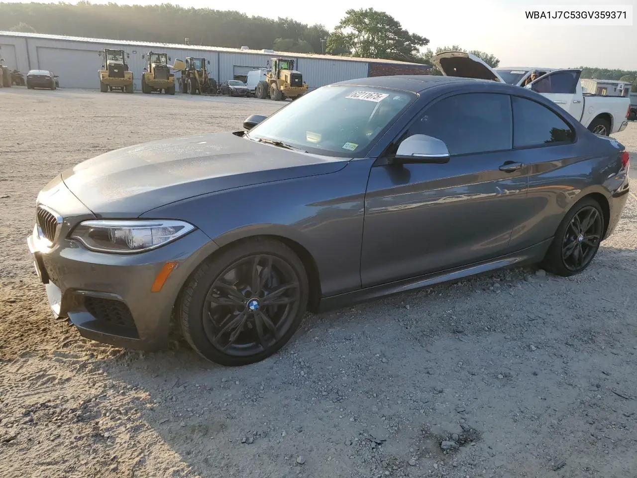 2016 BMW M235I VIN: WBA1J7C53GV359371 Lot: 62211675