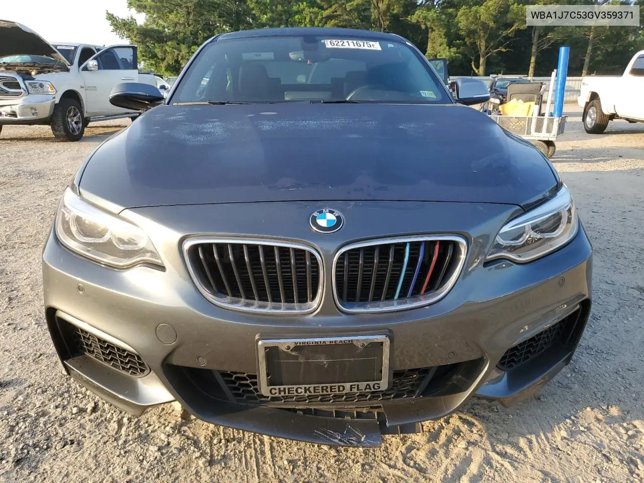 2016 BMW M235I VIN: WBA1J7C53GV359371 Lot: 62211675