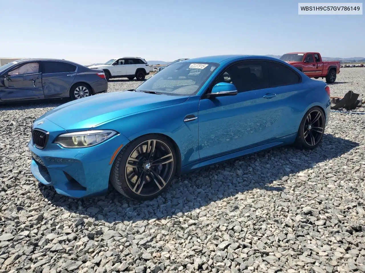 2016 BMW M2 VIN: WBS1H9C57GV786149 Lot: 62237915