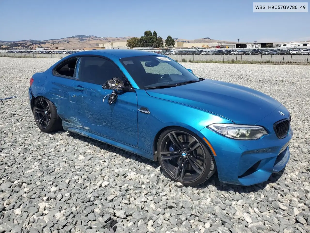 2016 BMW M2 VIN: WBS1H9C57GV786149 Lot: 62237915