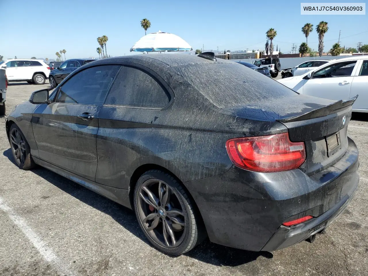 2016 BMW M235I VIN: WBA1J7C54GV360903 Lot: 63185255