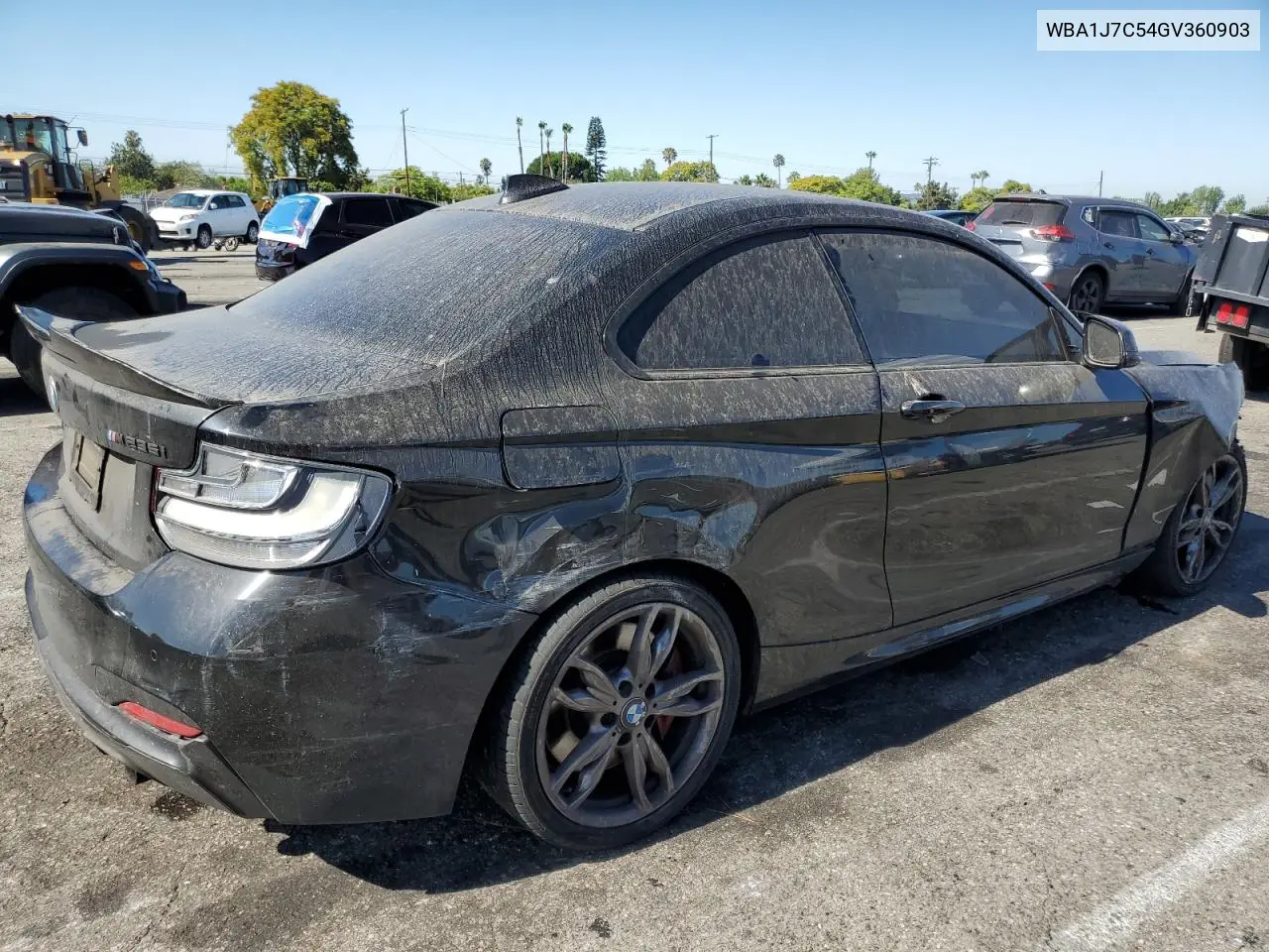 2016 BMW M235I VIN: WBA1J7C54GV360903 Lot: 63185255