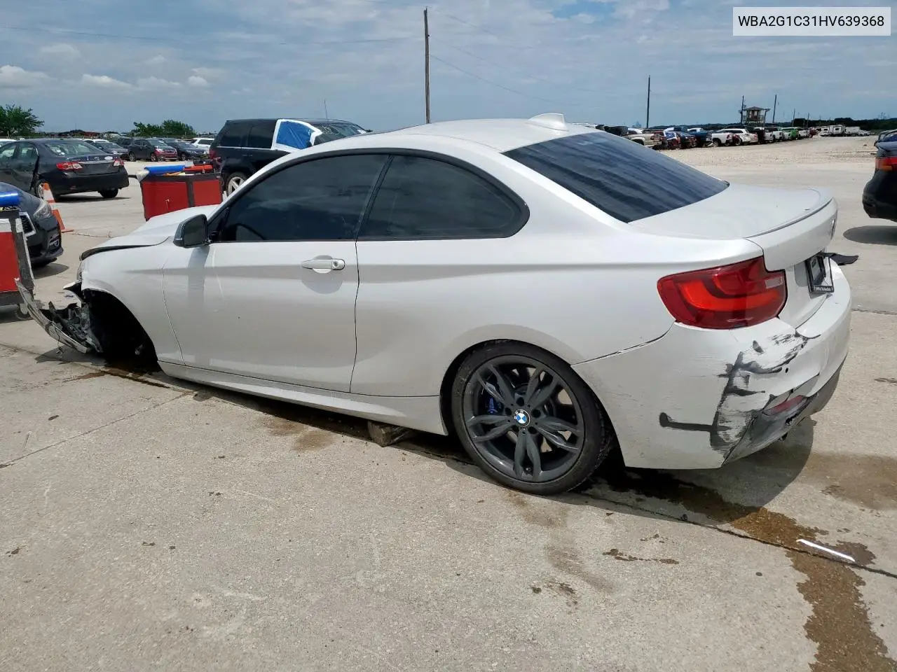 2017 BMW M240I VIN: WBA2G1C31HV639368 Lot: 58798875
