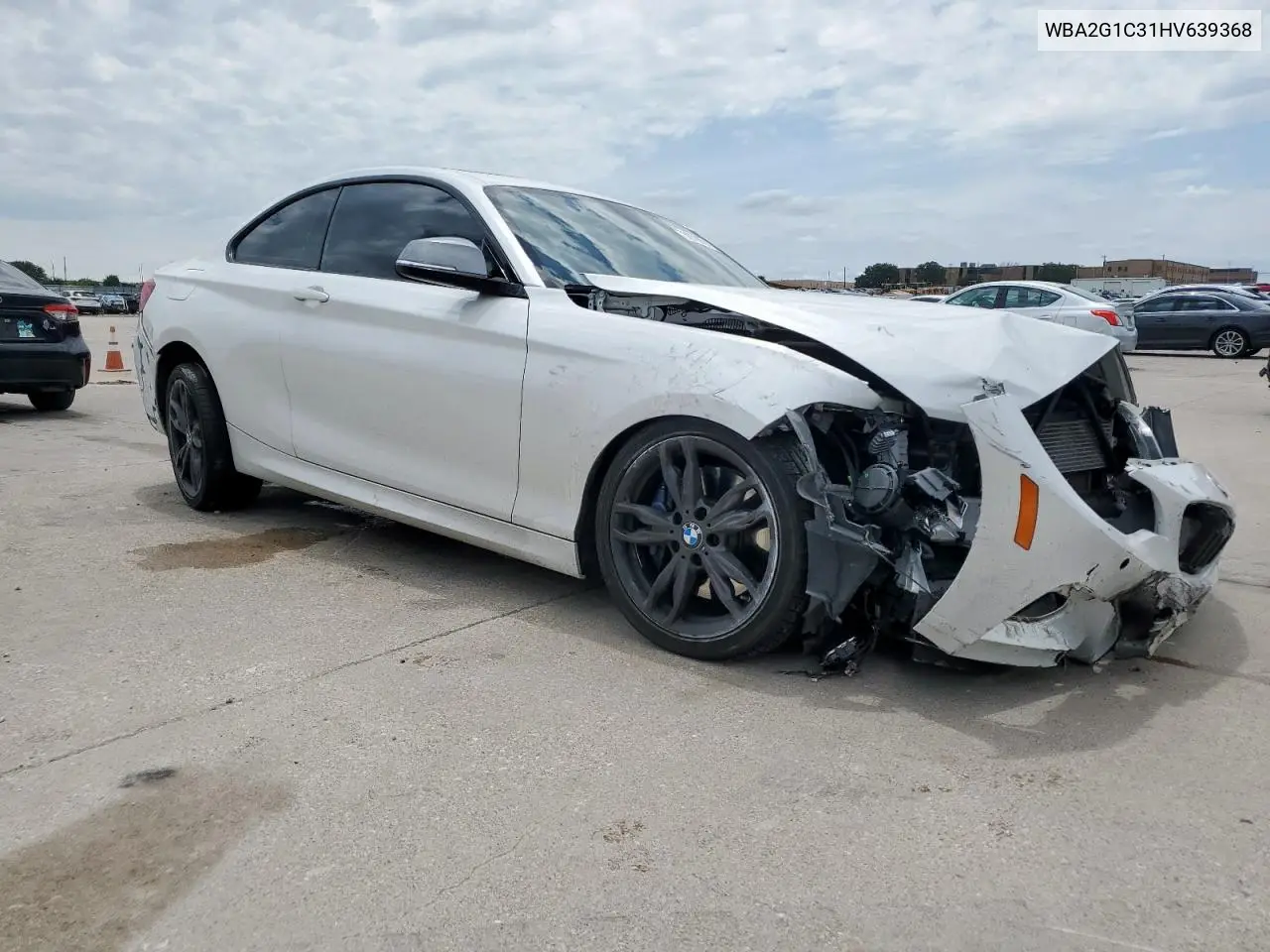 2017 BMW M240I VIN: WBA2G1C31HV639368 Lot: 58798875