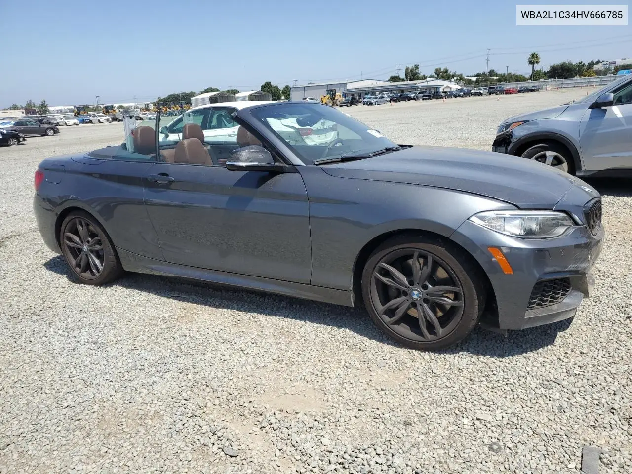 2017 BMW M240I VIN: WBA2L1C34HV666785 Lot: 61775835