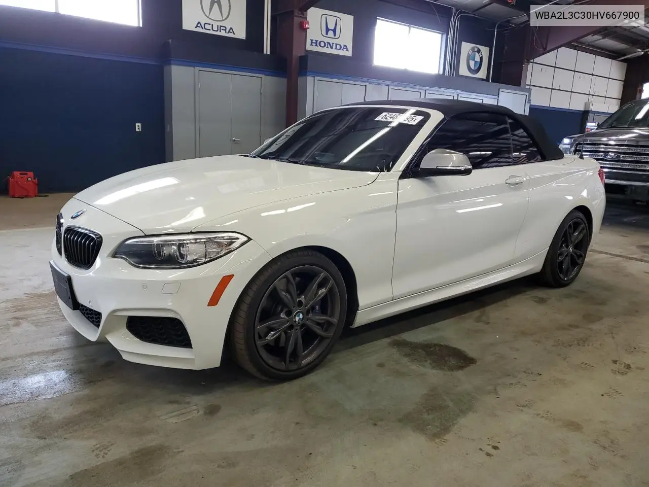 2017 BMW M240Xi VIN: WBA2L3C30HV667900 Lot: 62483595
