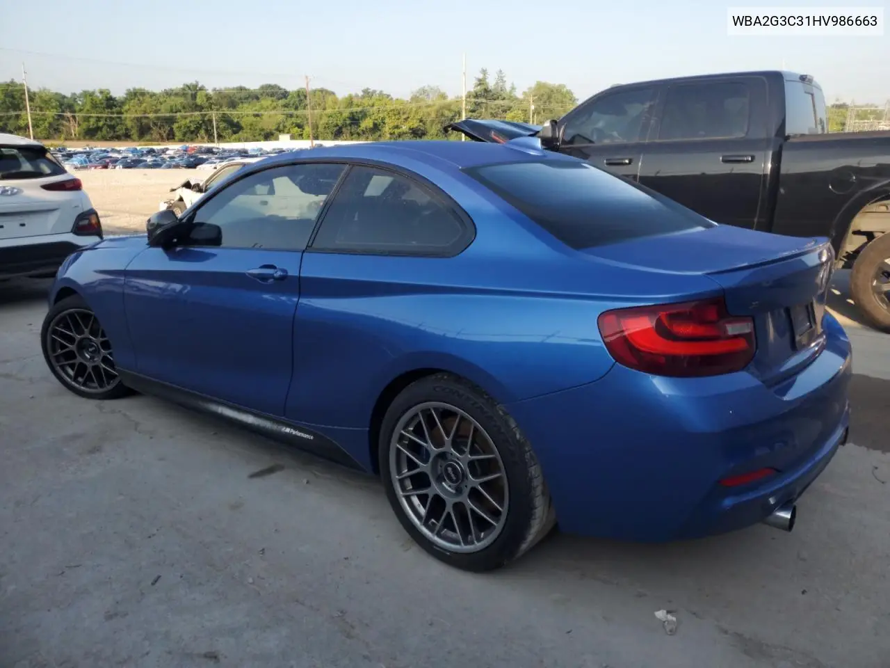 2017 BMW M240Xi VIN: WBA2G3C31HV986663 Lot: 62654615