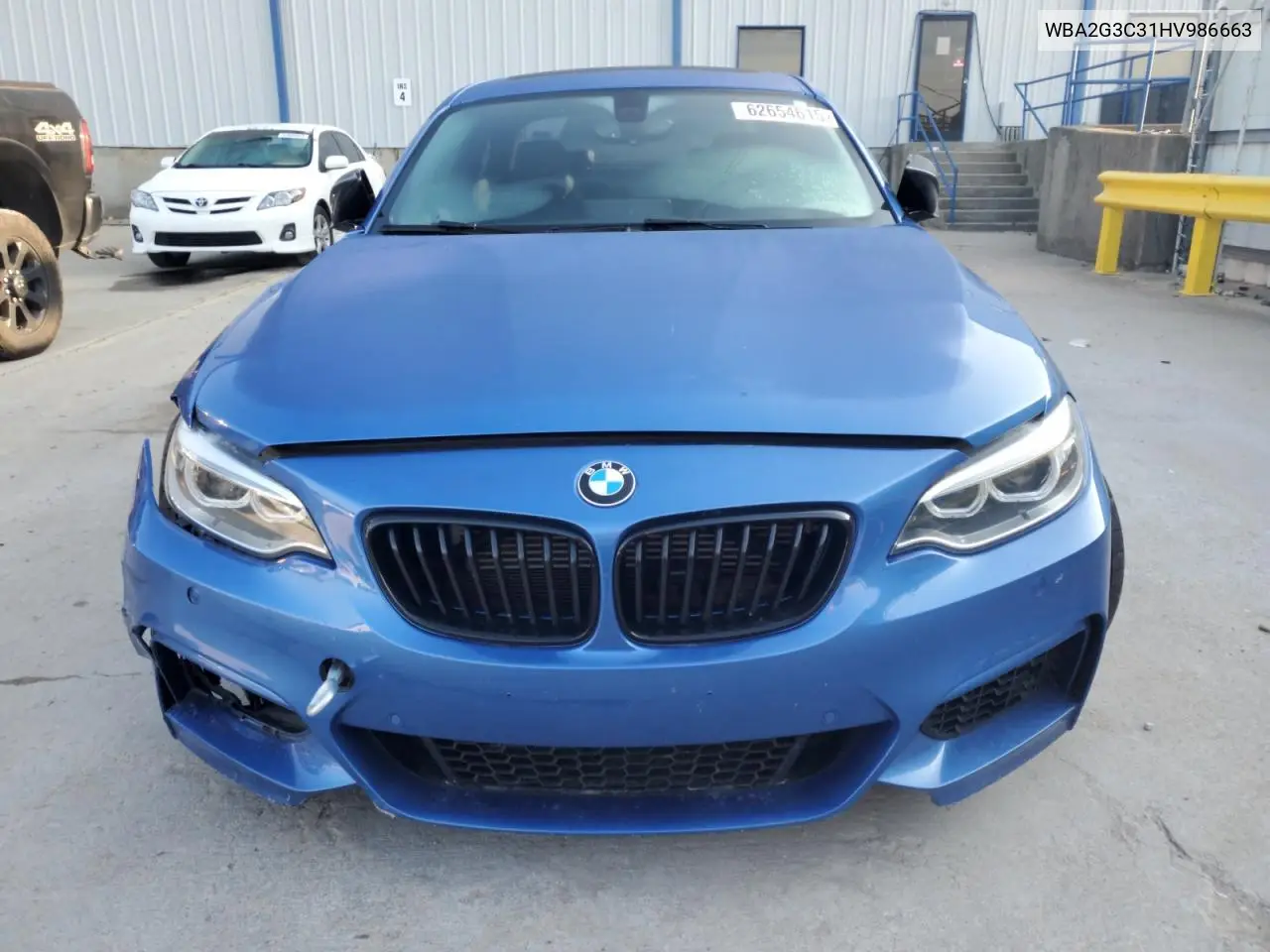 2017 BMW M240Xi VIN: WBA2G3C31HV986663 Lot: 62654615