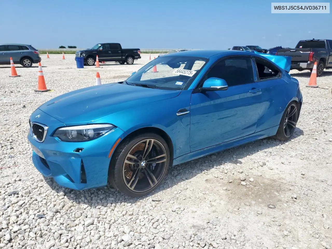 2018 BMW M2 VIN: WBS1J5C54JVD36711 Lot: 58445275