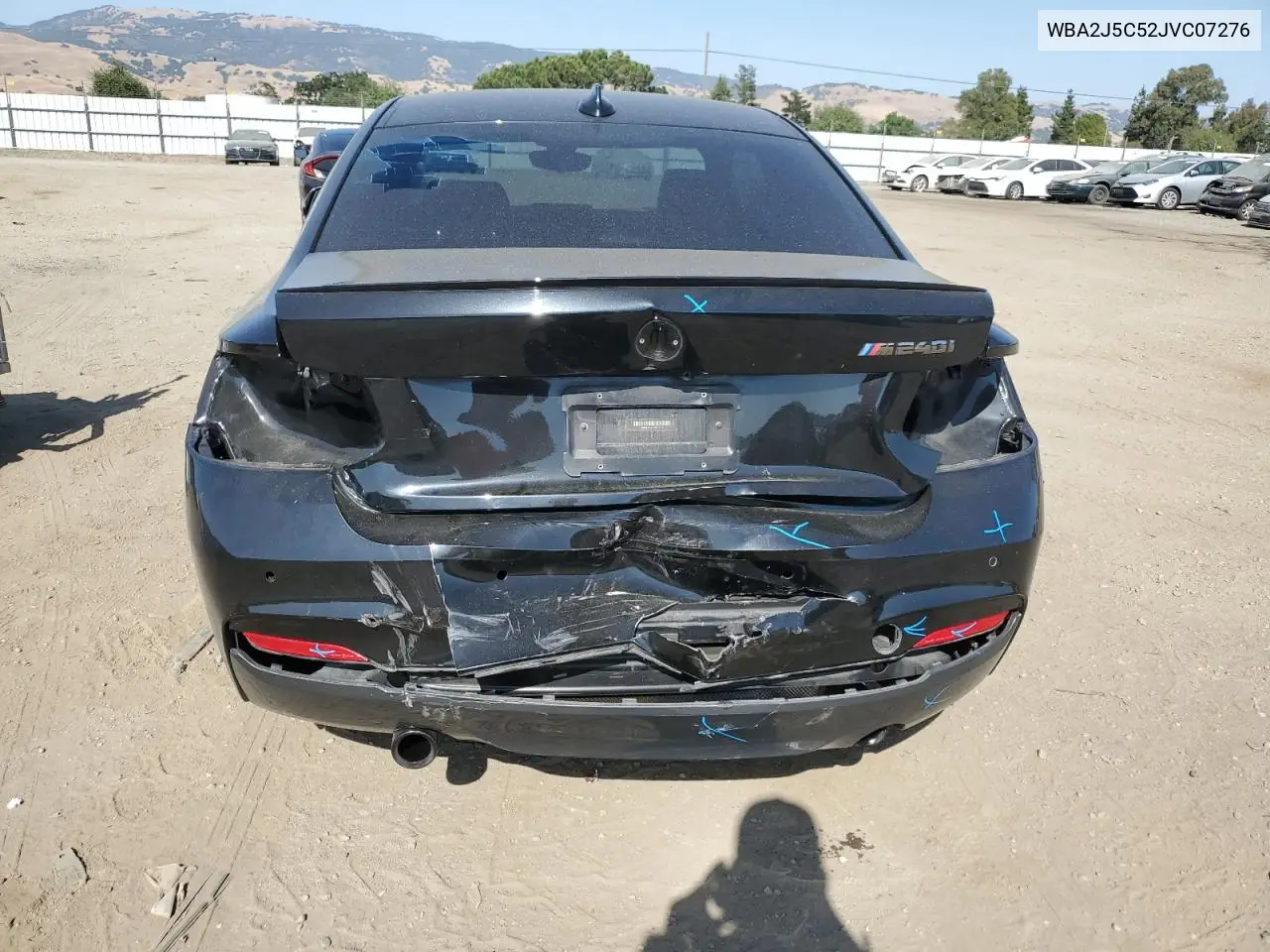 2018 BMW M240I VIN: WBA2J5C52JVC07276 Lot: 59146135