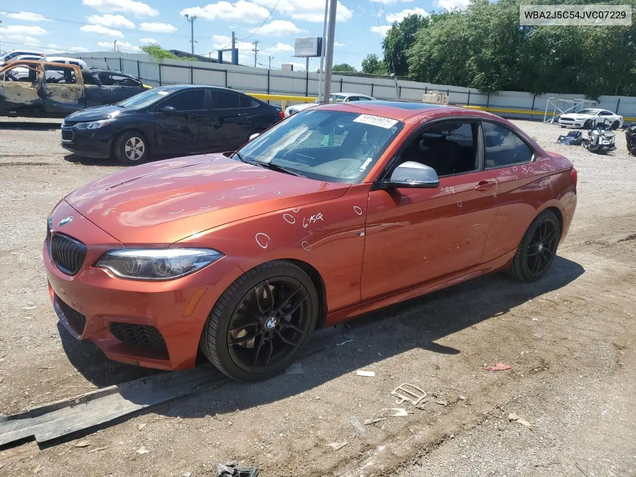 2018 BMW M240I VIN: WBA2J5C54JVC07229 Lot: 59160925