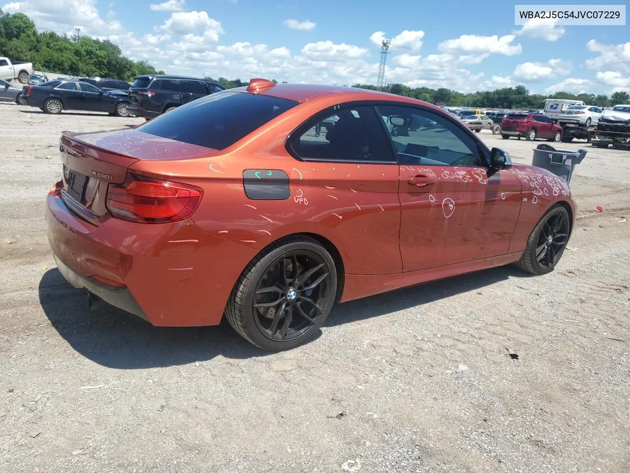 2018 BMW M240I VIN: WBA2J5C54JVC07229 Lot: 59160925