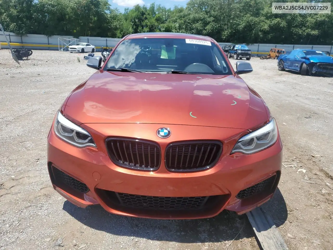 2018 BMW M240I VIN: WBA2J5C54JVC07229 Lot: 59160925