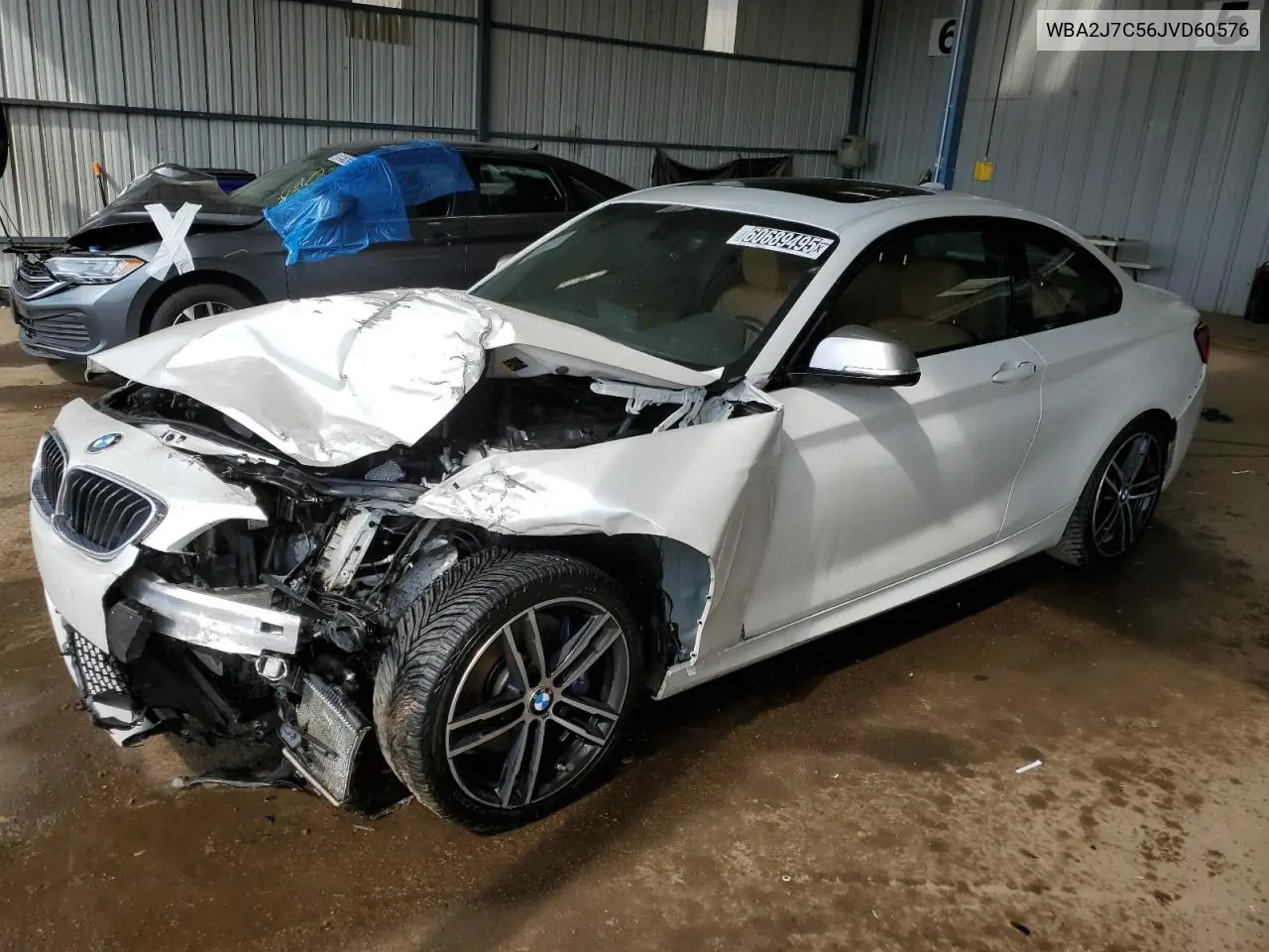 2018 BMW M240Xi VIN: WBA2J7C56JVD60576 Lot: 60689495