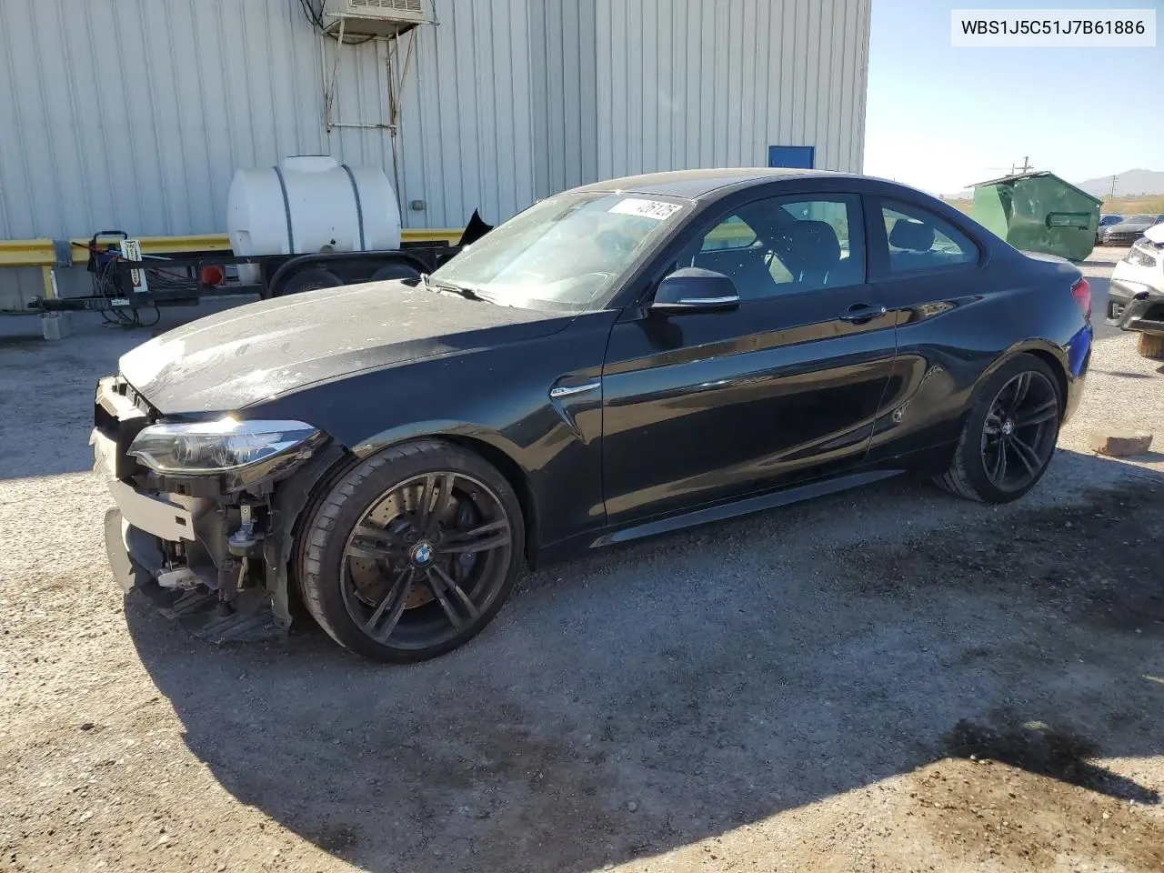 2018 BMW M2 VIN: WBS1J5C51J7B61886 Lot: 61426125
