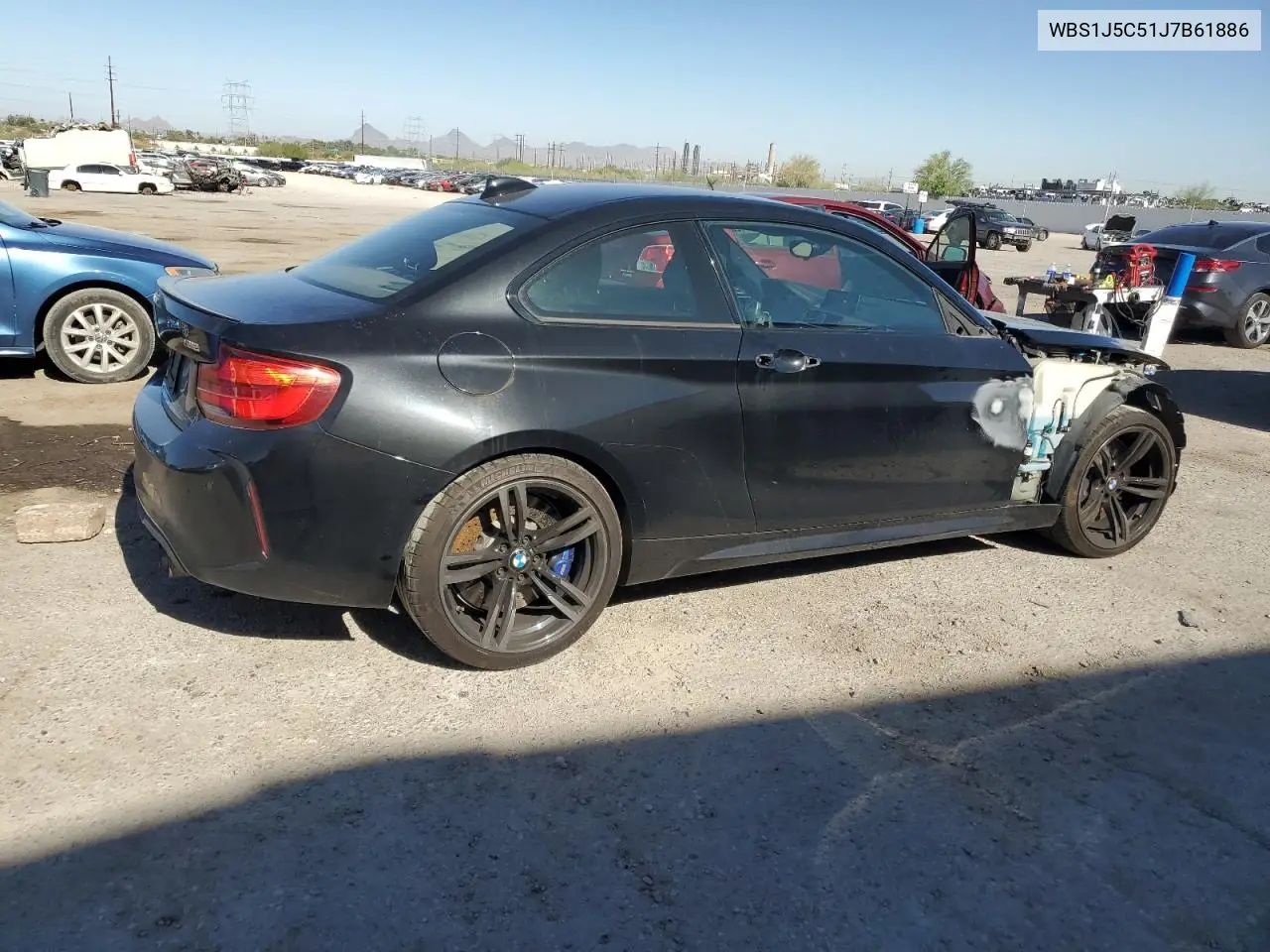 2018 BMW M2 VIN: WBS1J5C51J7B61886 Lot: 61426125