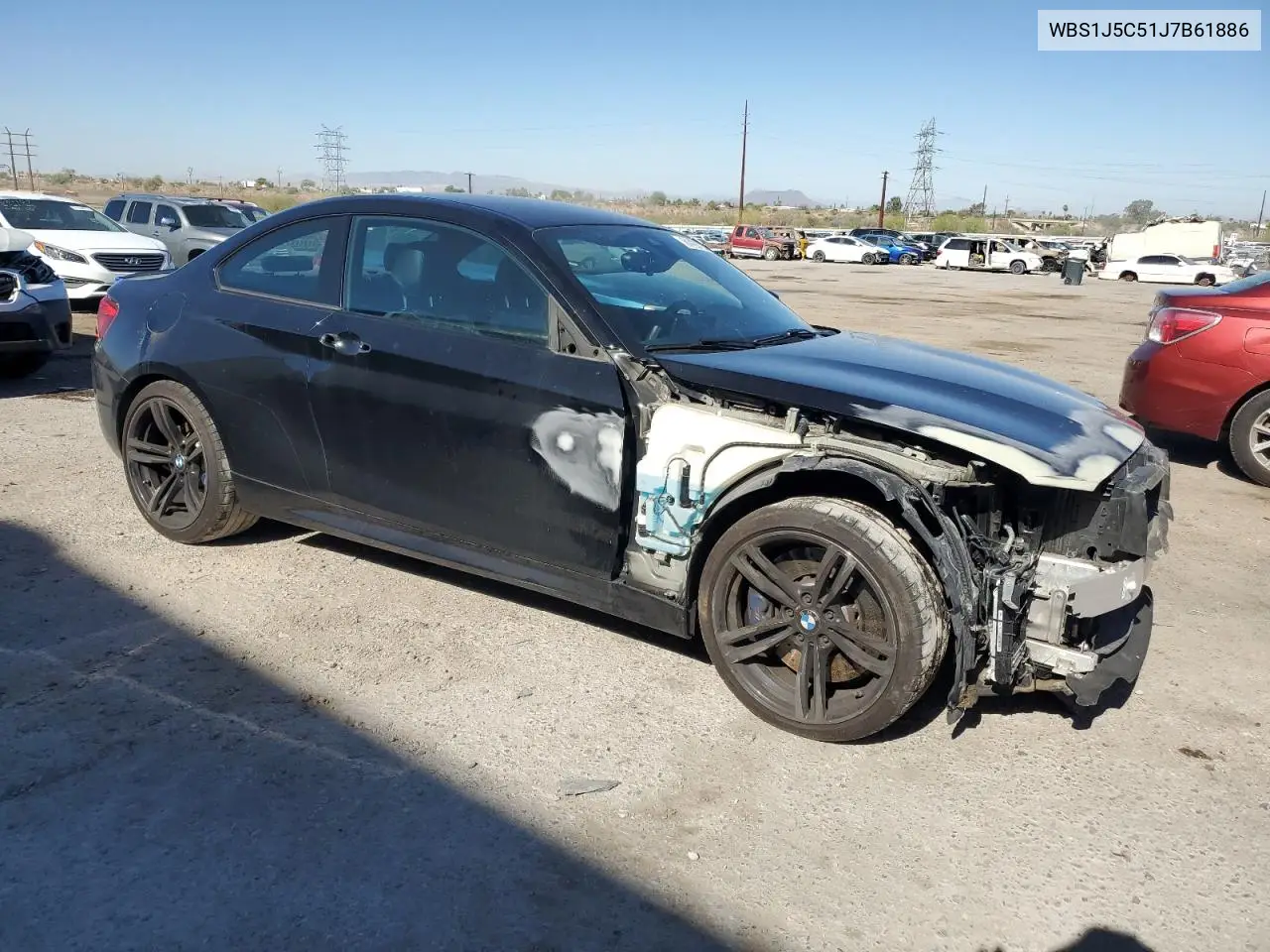 2018 BMW M2 VIN: WBS1J5C51J7B61886 Lot: 61426125