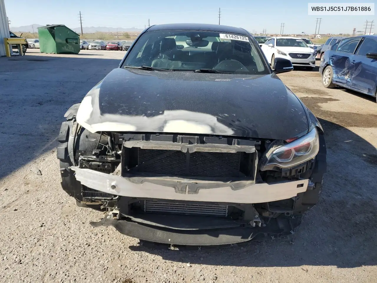 2018 BMW M2 VIN: WBS1J5C51J7B61886 Lot: 61426125