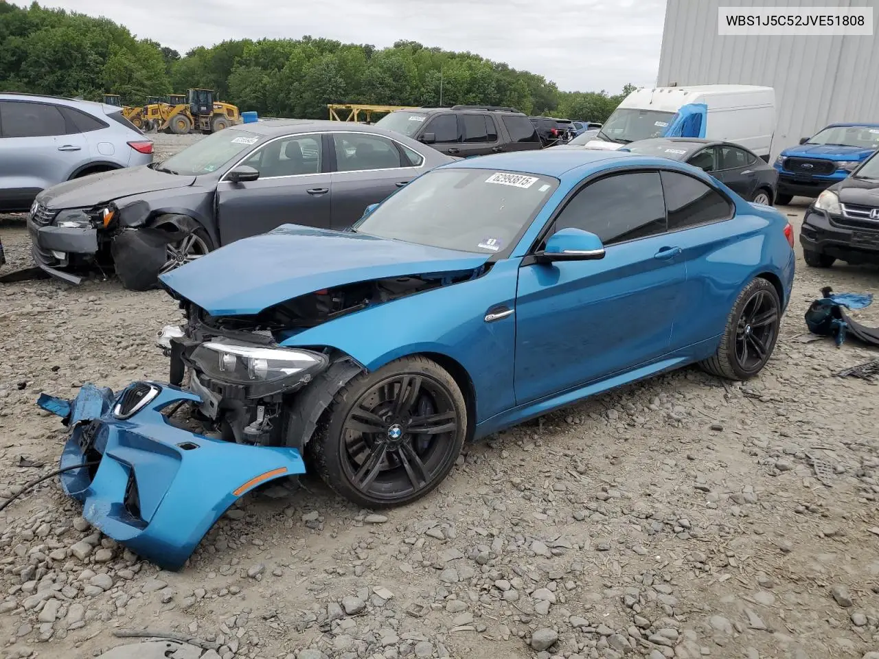 2018 BMW M2 VIN: WBS1J5C52JVE51808 Lot: 62993815
