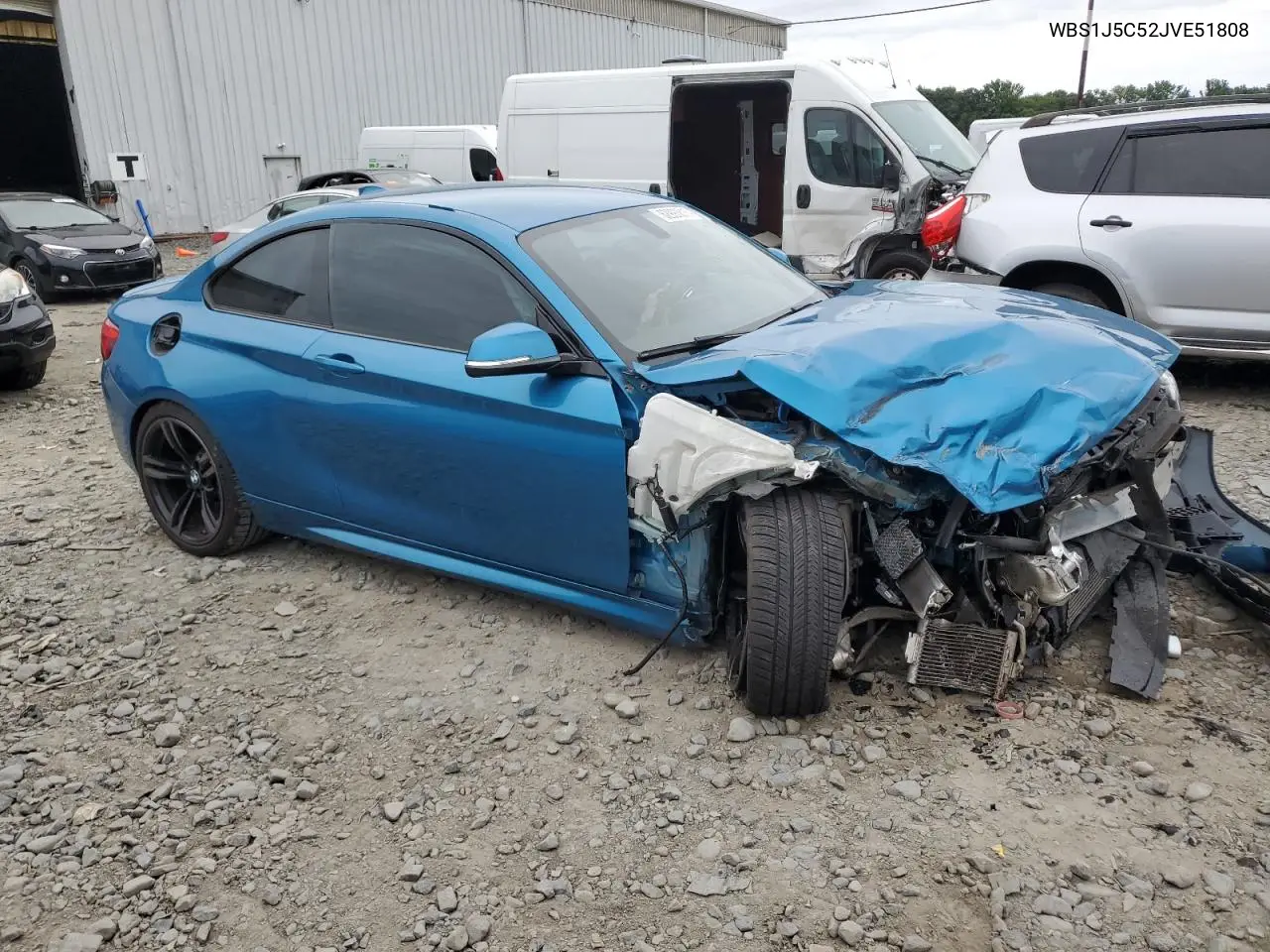2018 BMW M2 VIN: WBS1J5C52JVE51808 Lot: 62993815
