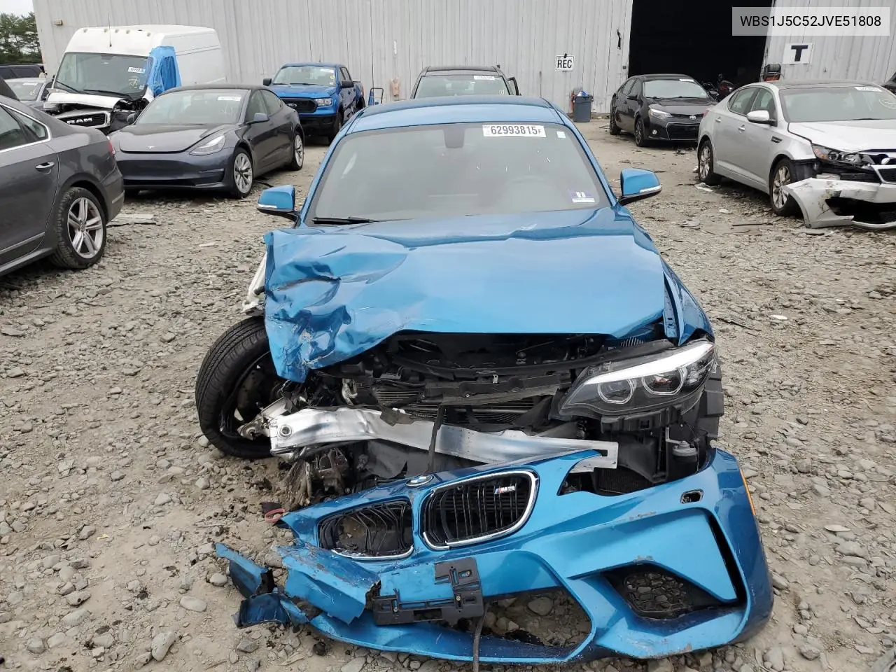 2018 BMW M2 VIN: WBS1J5C52JVE51808 Lot: 62993815