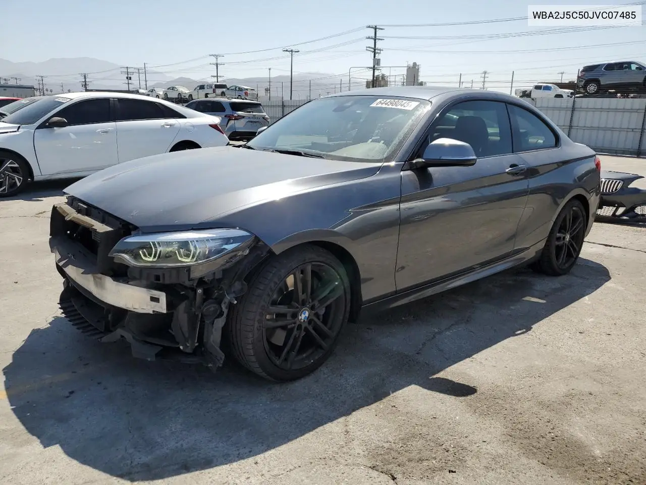 2018 BMW M240I VIN: WBA2J5C50JVC07485 Lot: 64498045