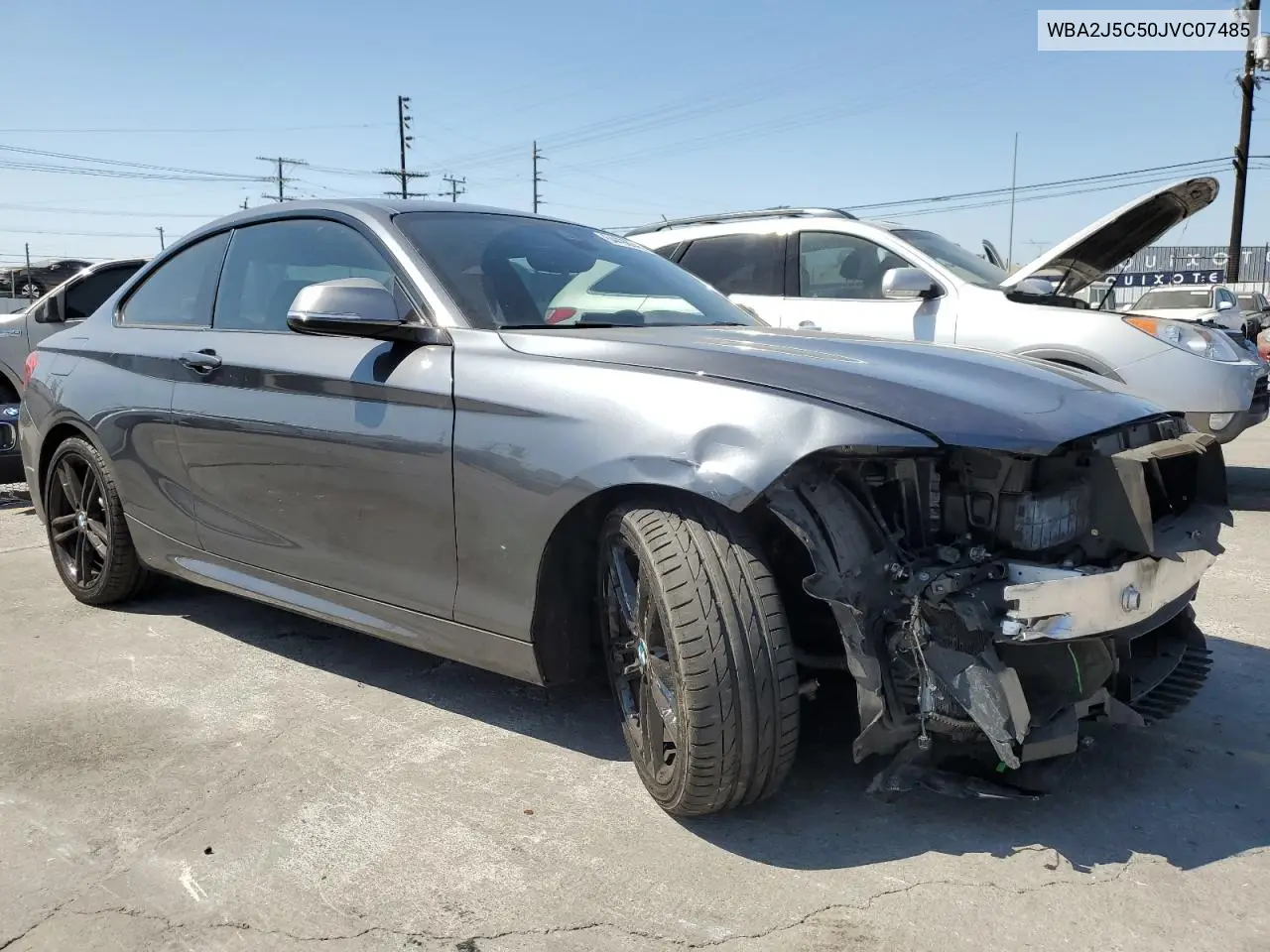 2018 BMW M240I VIN: WBA2J5C50JVC07485 Lot: 64498045